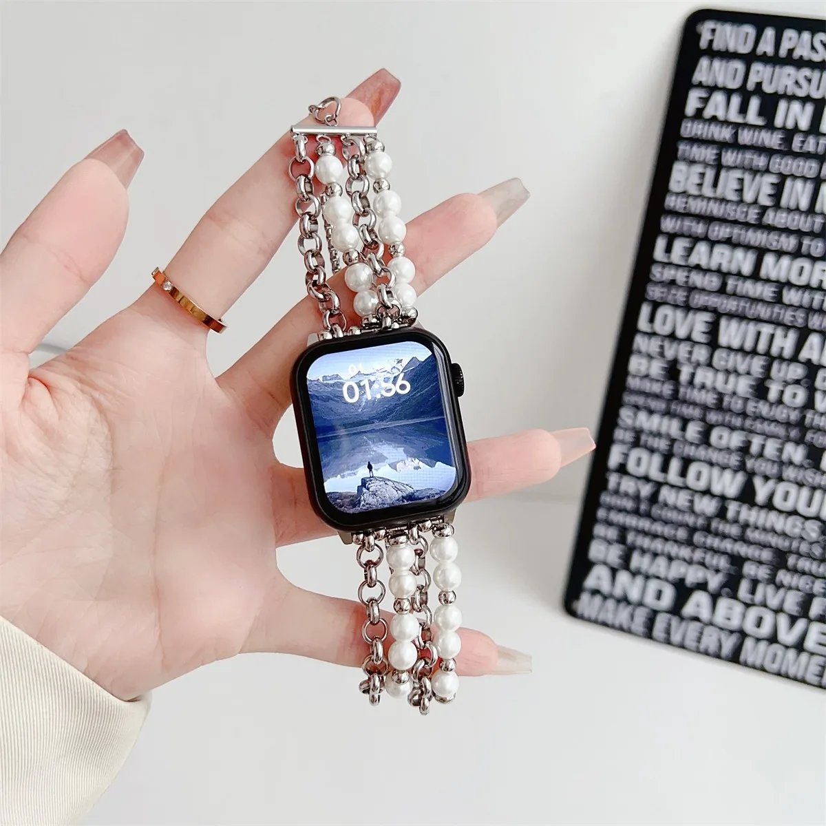 Correa de reloj de acero inoxidable para iwatch de moda_voghion.com