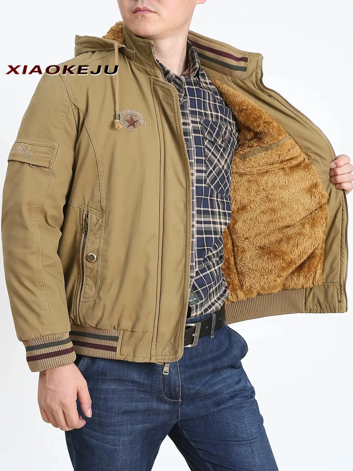 

Motorcycle Jacket Baseball Withzipper Windbreak Windbreaker Cardigan Oversize Mountaineering Bomber Military Trekking