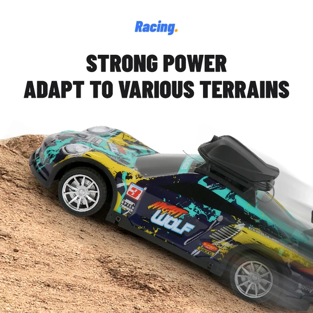 RC Car With Camera HD High Speed FPV 2.4G Racing Remote Control Photography Vehicle PVC Shell RC Vehicle for Kid With Live Video 5