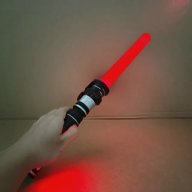 Luminescent Brinquedo Lightsaber Role Playing Props Um Brinquedo De Sabre  De Luz Telescópica Com Modos De Iluminação Realista 3 Espada De Guerra  Laser Ao Ar Livre De $35,76