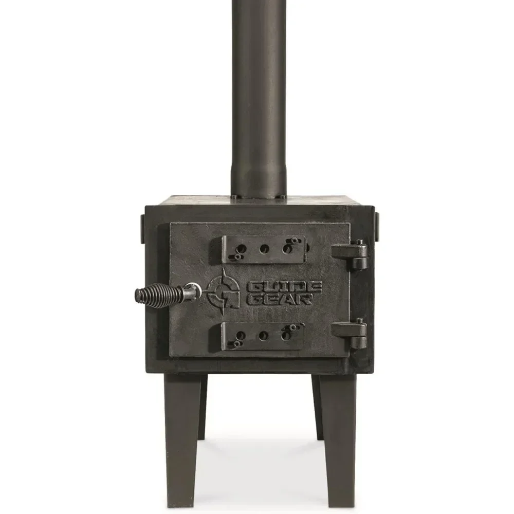 Outdoor Wood Burning Stove, Portable with Chimney Pipe for Cooking, Camping, Tent, Hiking, Backpacking Energy Power Saving 2