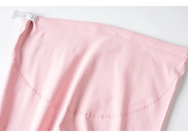 Winter Pregnant Woman Stretched Leggings Thick Warm Double-sided Pleece Maternity Flexable Belly Pants Candy Color Trousers