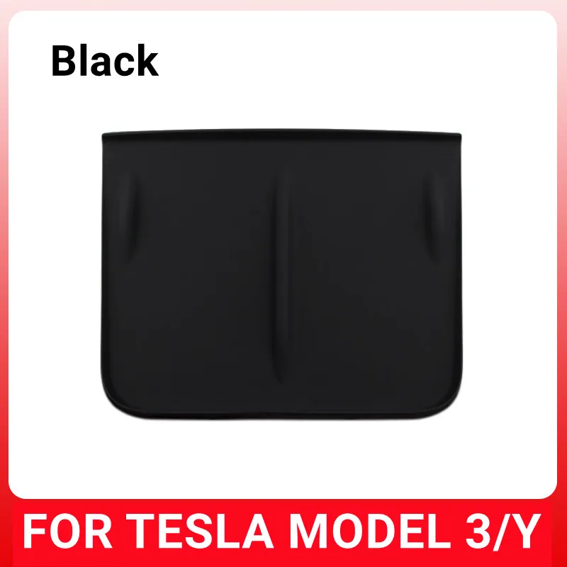 Wireless Charging Pad Silicone Anti Slip Pad For Tesla Model 3 Model Y-Silicone Anti-Skid Pad Car Phone Wireless Charging Pad Model3 Non-Slip Mat Auto Accessories