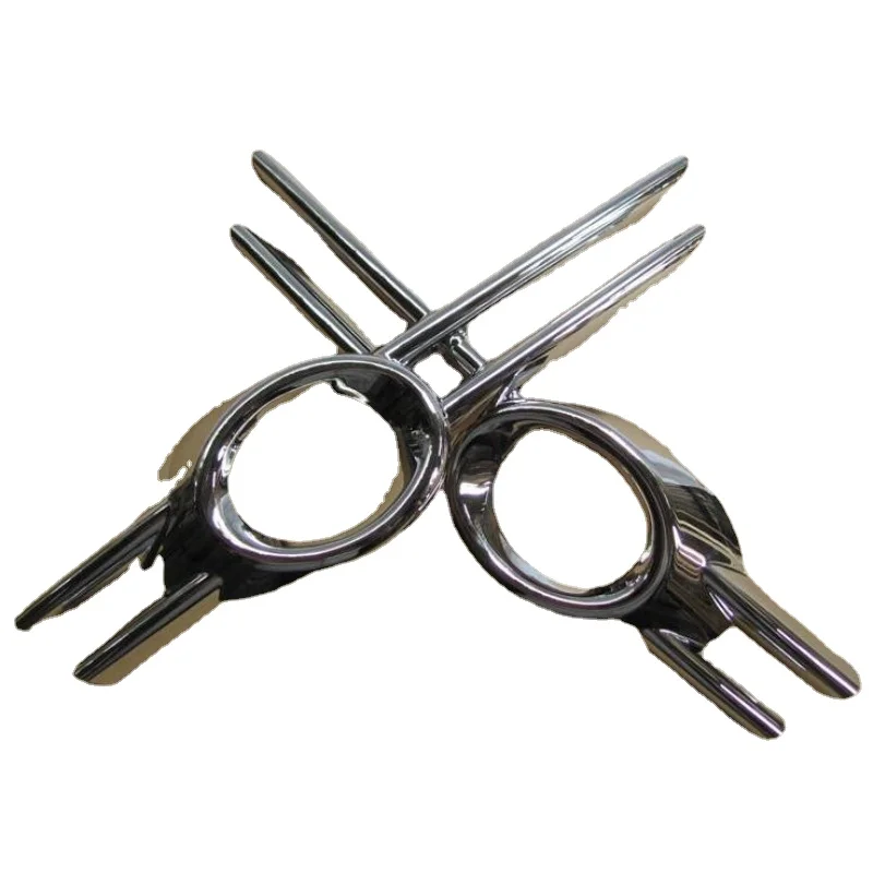 

ABS Хром Передняя противотуманная лампа задняя крышка для 2009-2011 PASSAT CC автомобильный Стайлинг