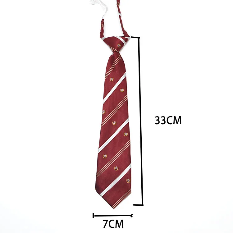 

JK Tie Crown Japanese Academy Style Tie DK Uniform Student Free Tie Factory Direct Sales