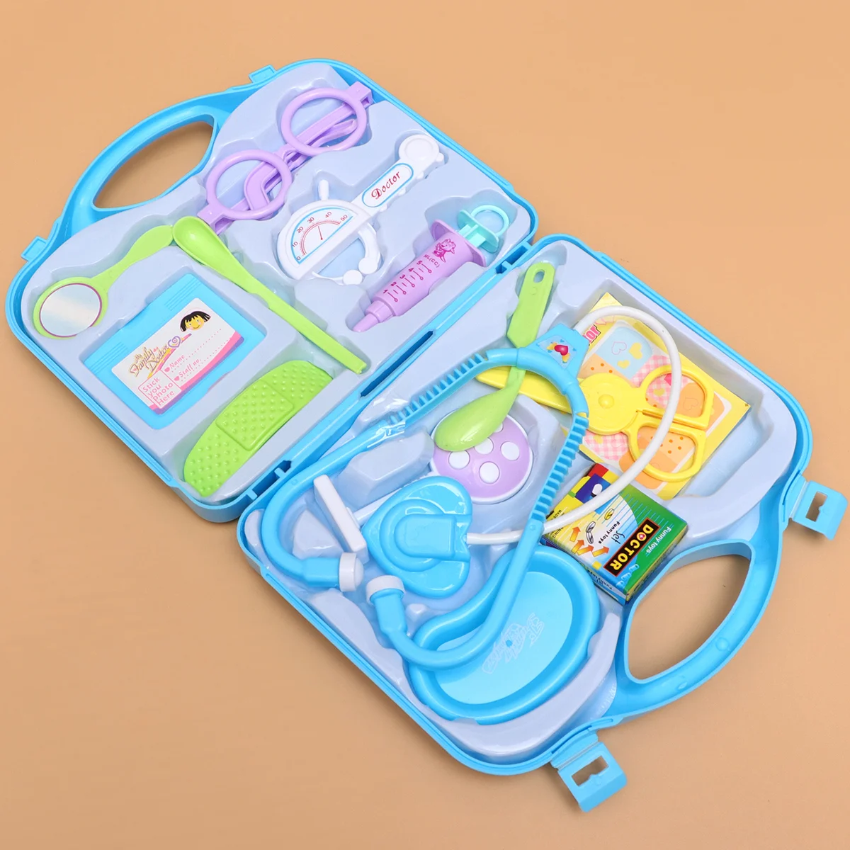 

14 Pcs Childrens Toys Mini Doctor Educational Stethoscope Kids Pretend Play Accessories Role Props Funny