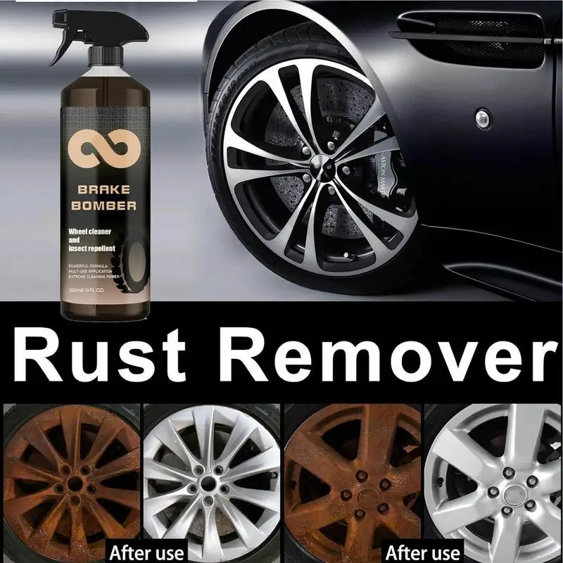 

Car Iron Remover Wheel Metal Rust Dust Removal Spray Rim And Tire Cleaner Polishing Maintenance Cleaning Kit Auto Rim Cleaner