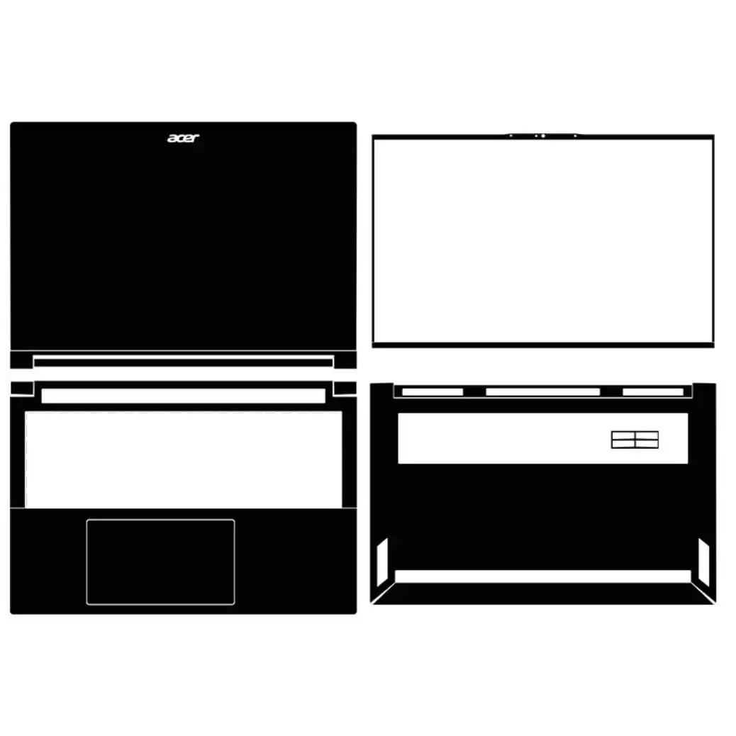 Kh Laptop Sticker Skin Decalcomanie Cover Protector Guard Per Acer Swift Go 14 Sfg14-71