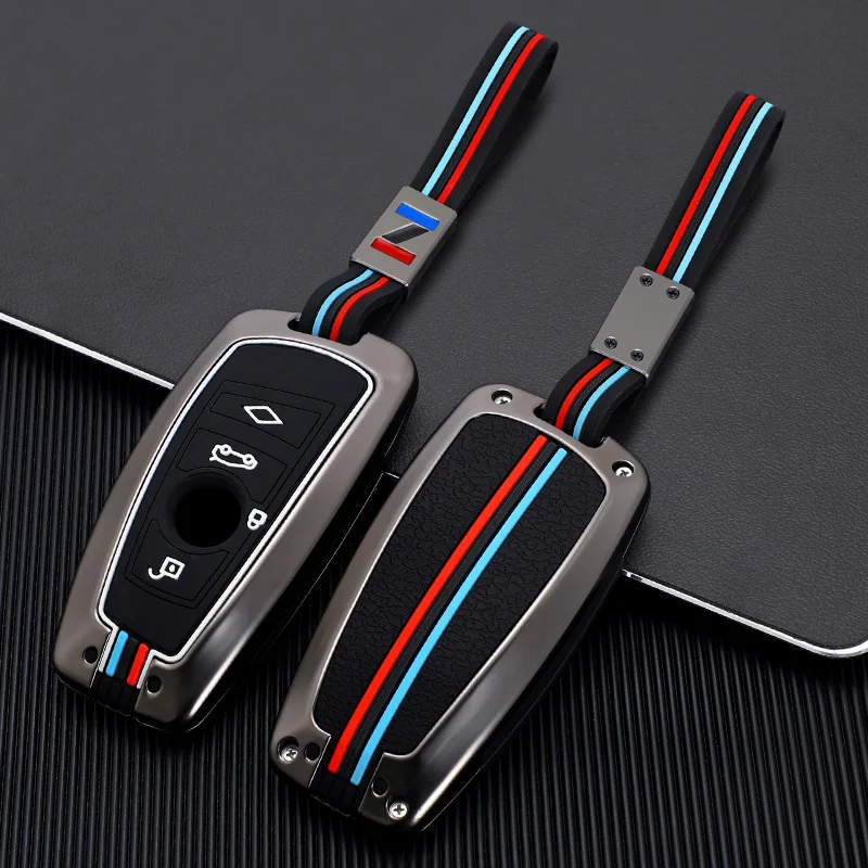 Key Case Cover for BMW 520 F10 F30 F18 118i 320i 1 3 5 7 Series X3 F25 X4 M3 M5 Keychain Bag Shell Accessories Holder