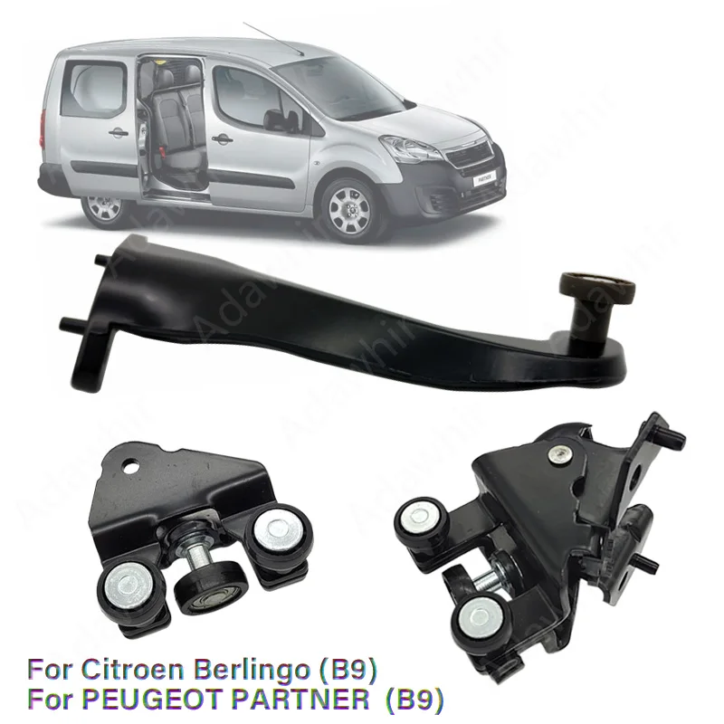 

1set Sliding Door Hinges Are Used In The for CITROEN BERLINGO(b9) PEUGEOT Partner(b9) Right Sliding Door Rail Pulley
