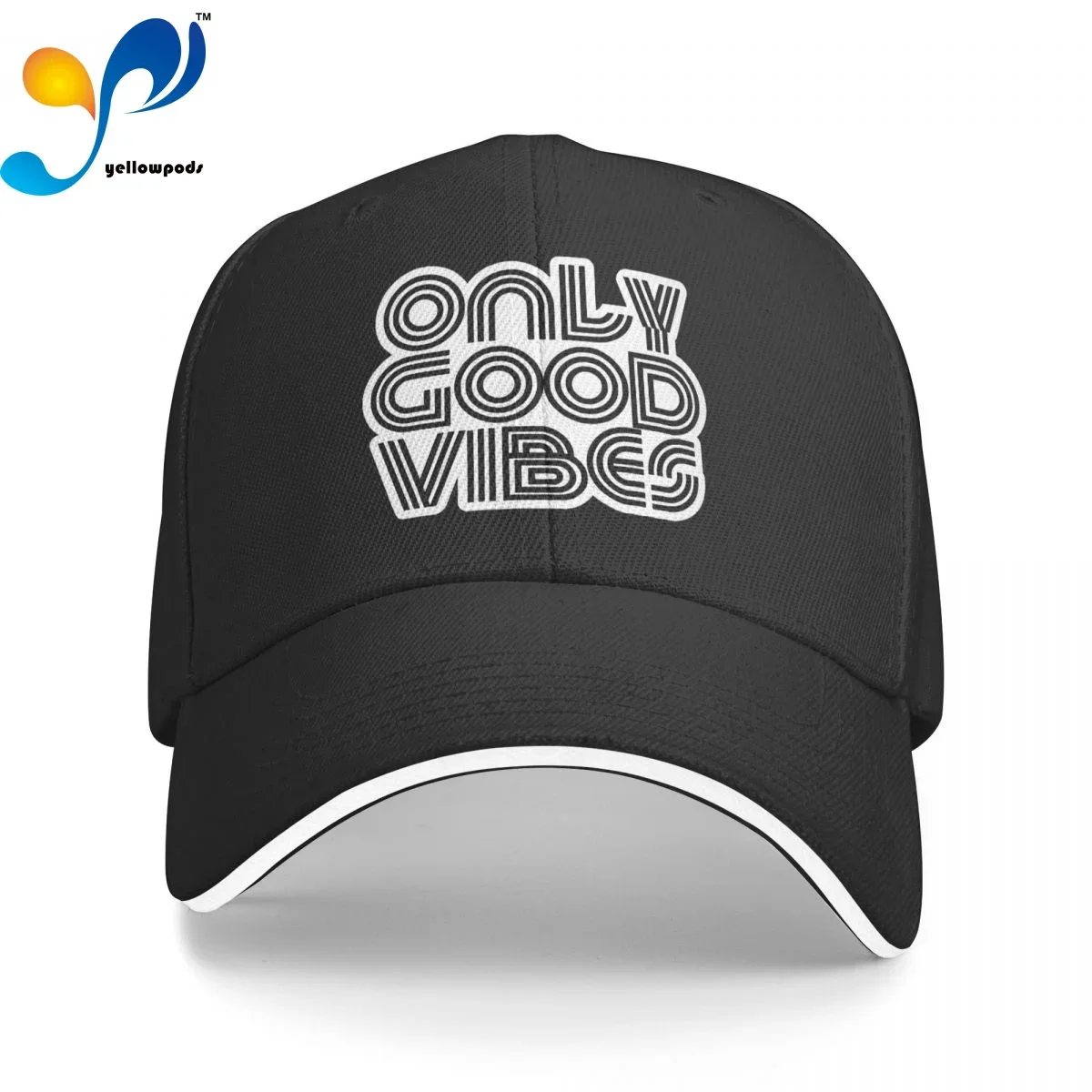 

Good Vibes Baseball Hat Unisex Adjustable Baseball Caps Hats for Men and Women