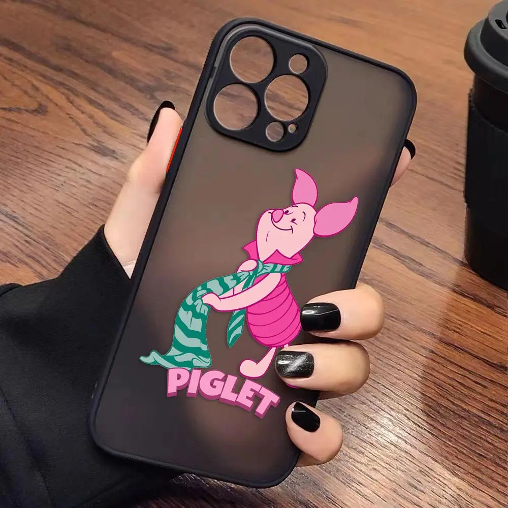 thumbnail image 1 of Funda para iPhone Apple 14 13 11 12 MINI Pro XS Max XR X 7 8 SE 2022 2020 6 6S Plus, Funda, Funda bonita de Anime Pink Piglet, 1 of 5