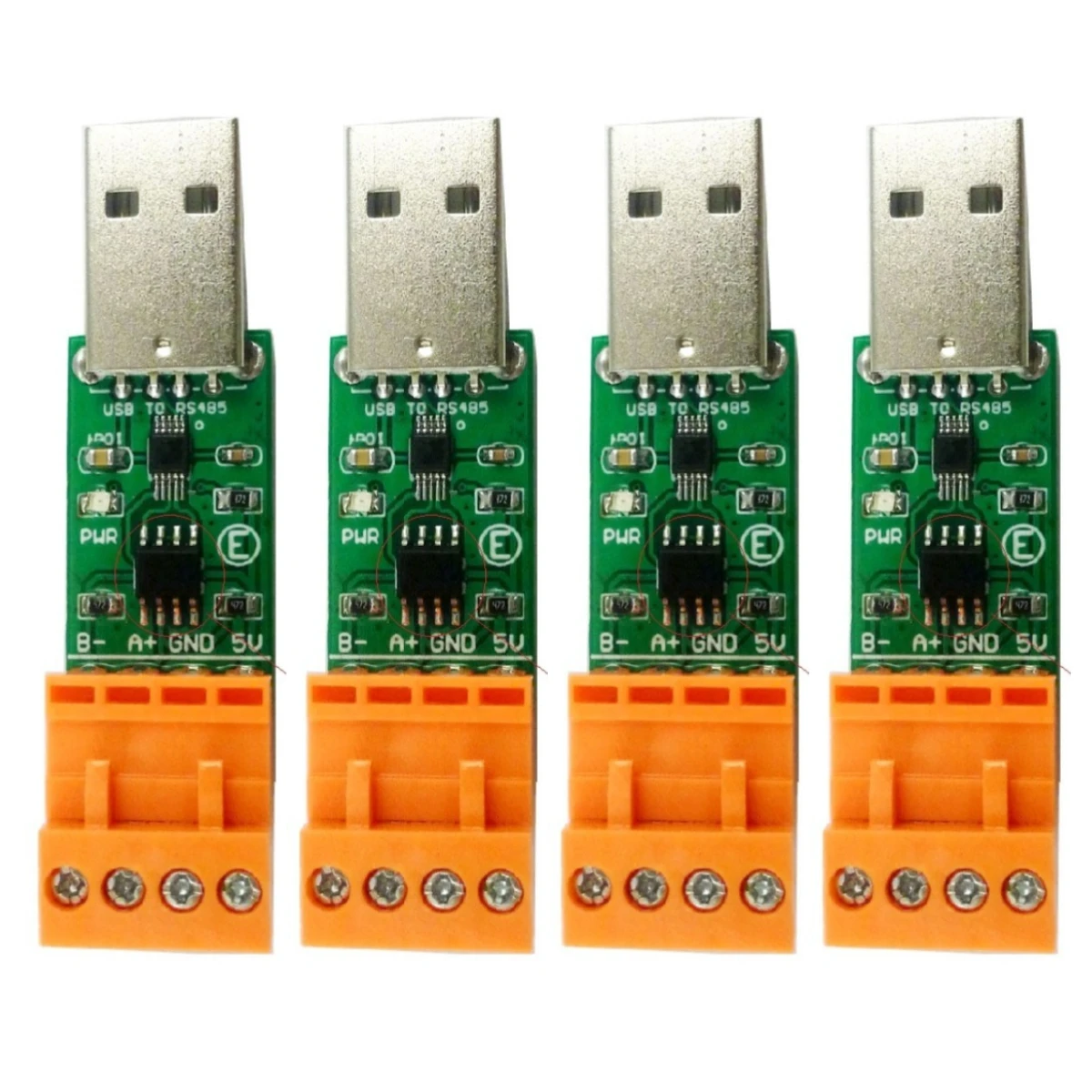 

4PCS USB to RS485 Bus Converter Board CH340 SP485 WIN10 MAC LINUX replace MAX485 MAX3485 SP3485
