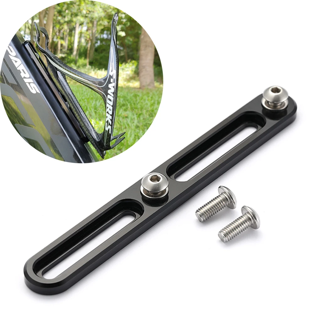 Cycling Bottle Holder Adapter Road Mountian Bike Bottle Cage Mount Adapter Bicycle Alt Position Cage Mount B-RAD Mounting Base bicycle water bottle cage bicycle bottle holder water bottle holder