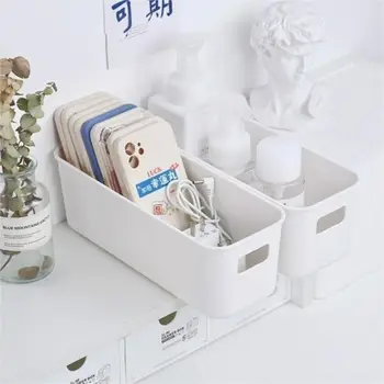 Scatola portaoggetti da tavolo impilabile portatile Contenitori organizer per cassetti portaoggetti senza copertura di grande capacità
