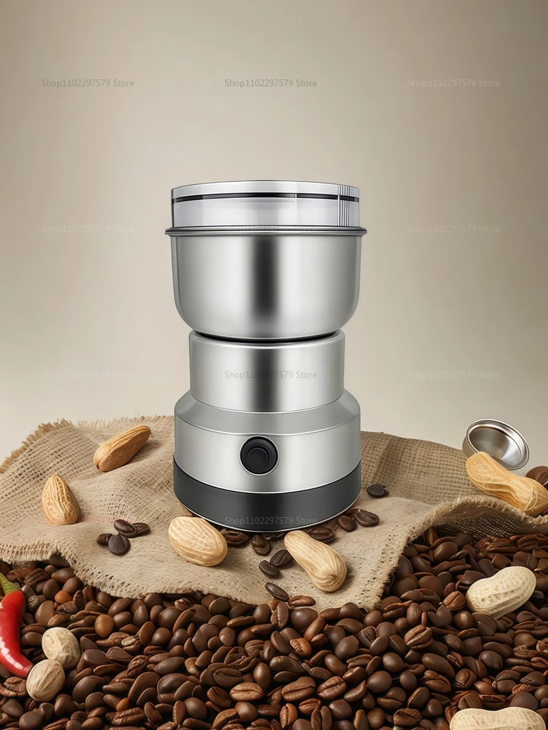Description Picture 2 of itemElectric Grinder for Household Multi-Function Grinding of Grains Coffee Beans Spices and Medicinal Materials Powder Machine