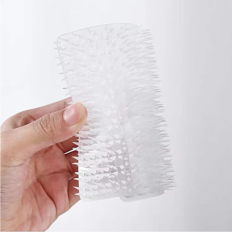 Description Picture 5 of itemFinger Set Fruit and Vegetable Brush Kitchen Flexible Vegetable and Fruit Cleaning Brush Household Sink Cutting Board Gap Brush