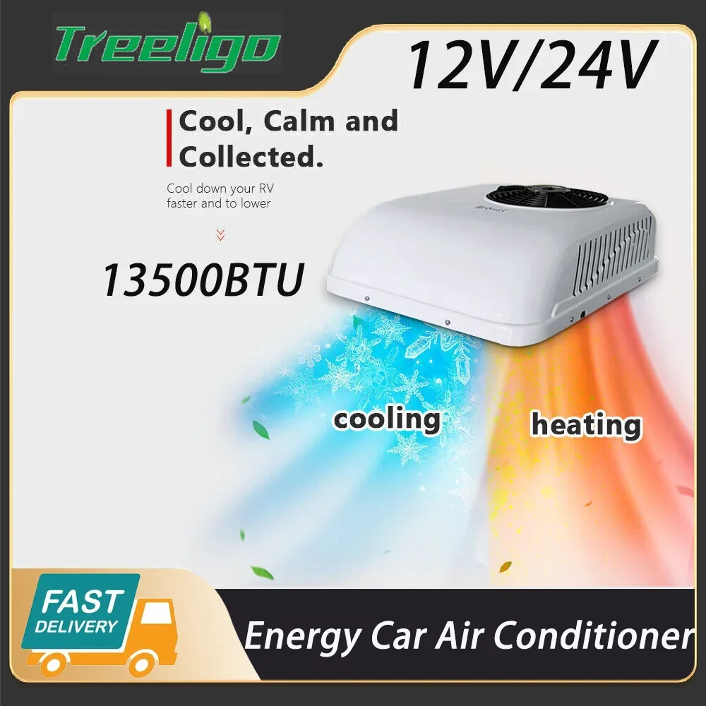 Treeligo12V13500BTURVRooftopAirConditionerHeatCoolElectric