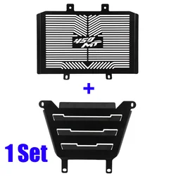 Motorcycle Front Engine Cover Protector and Radiator Grille Guard (1 Set)