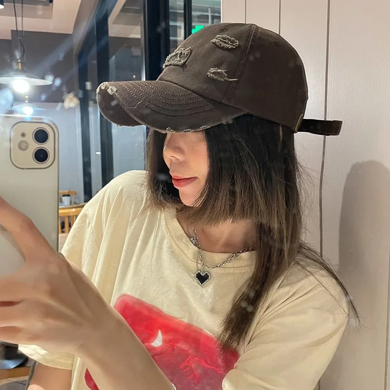 

Men's Baseball Cap Spring Summer Letter Adjustable SunCap Women Outdoor Sports Golfcap Male Travel Sunscreen Trucker Hat Sunhat