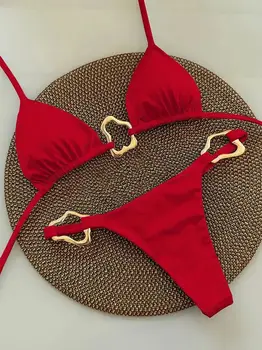 Halter Micro Thong Bikini Set 1