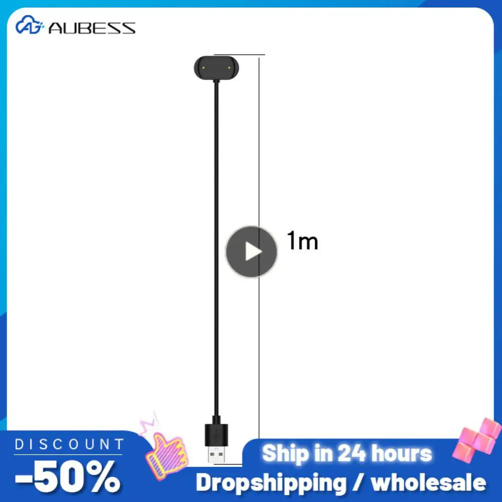 

1 м USB зарядный кабель для Amazfit GTR 3 GTR3 GTS3 зарядное устройство для GTR2 GTR2e Bip u T-rex GTR 3 GTS 3 Магнитная зарядная док-станция
