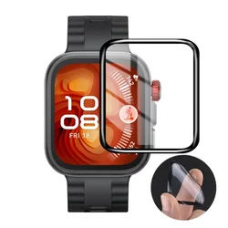 Flexible PMMA Soft Screen Protector Film - 3Pcs (For Watch Fit 4 Pro)
