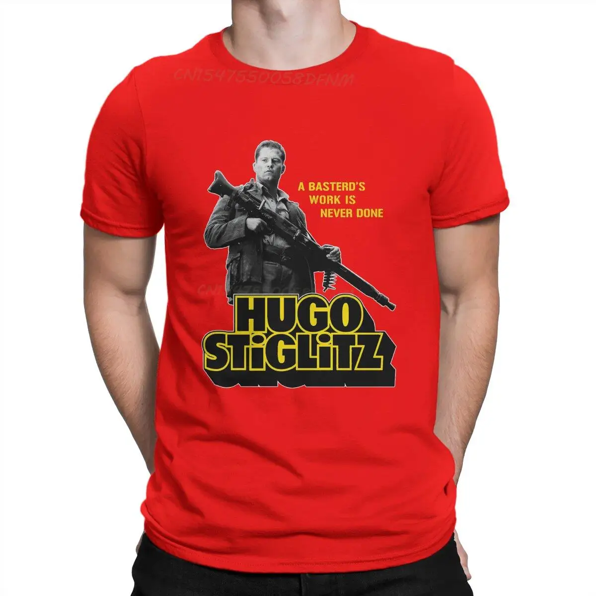 T-Shirt Inglourious Basterds Hugo Stiglitz Tarantino - Neuf Avec étiquettes Made Italy