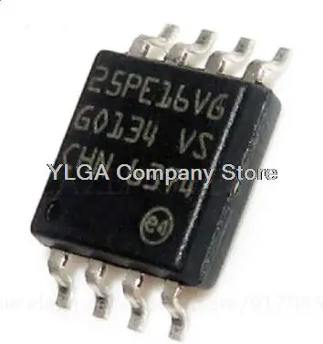 

Рассеянный Новый M25PE16-VMW6TG silkscreen: 25PE16VG SOP-8 5 шт.-1 лот