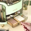 Cosmetic Storage Box Large Capacity Bathroom Waterproof Dustproof Jewelry Makeup Organizer Home Skin Care Make Up Storage Drawer 5