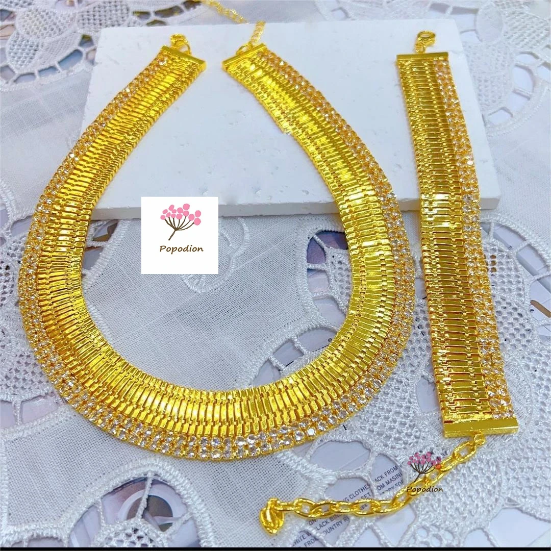 2024-popodion-dubai-new-alloy-necklace-bracelet-for-women's-wedding-party-jewelry-set-dd10351