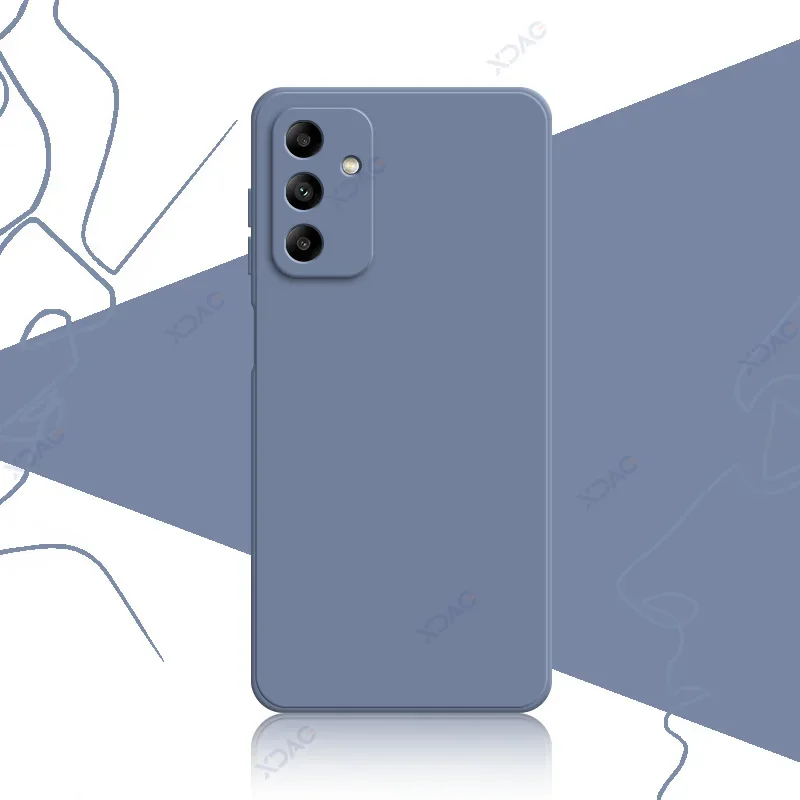 Fashionable Cute Square Liquid Silicone Phone Case Cover - Original Design