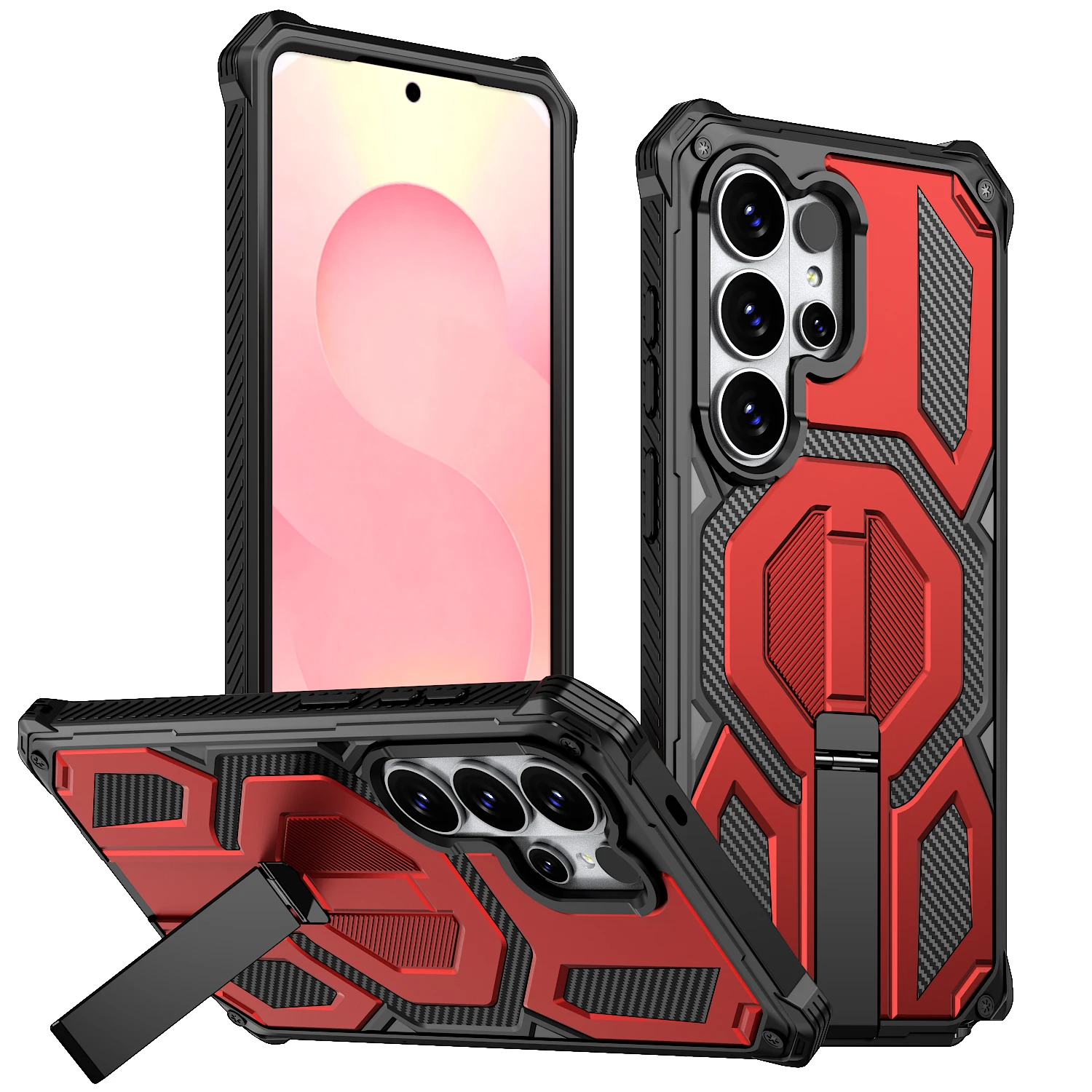 Magnetic Military-Grade Shockproof Protective Case with Heavy Shock Absorption