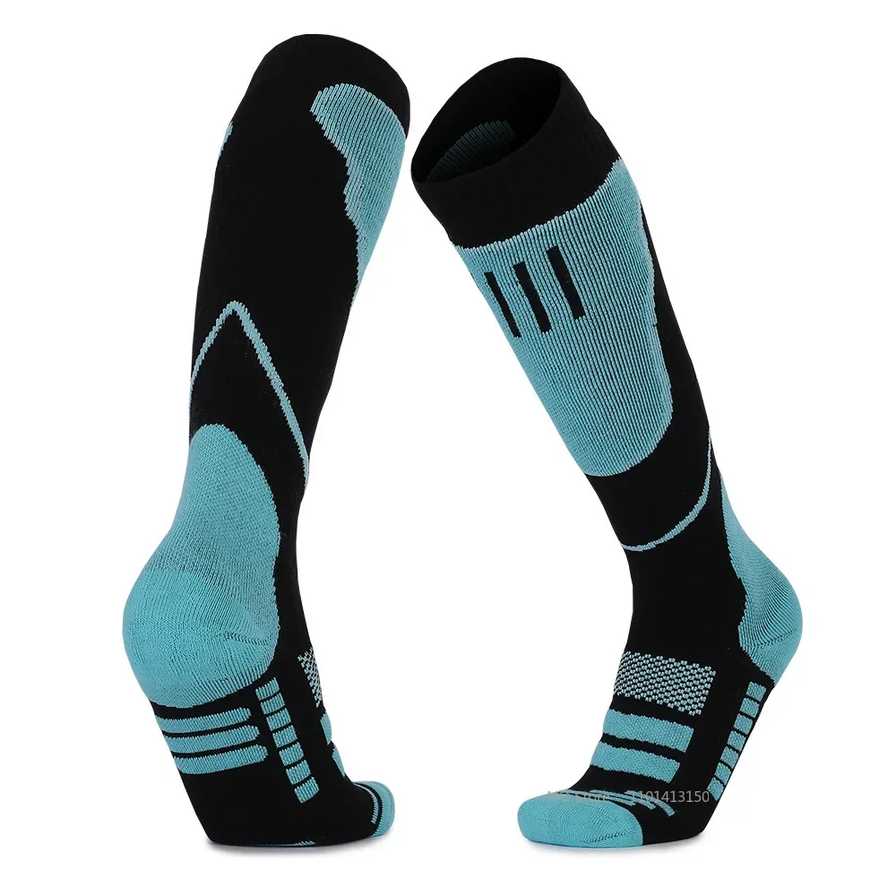 1 Paar Thermosocken aus Merinowolle für Herren und Damen, für den Winter, lang, warm, Kompressionssocken für Ski, Wandern, Snowboarden, Klettern, Sportsocken_voghion.com