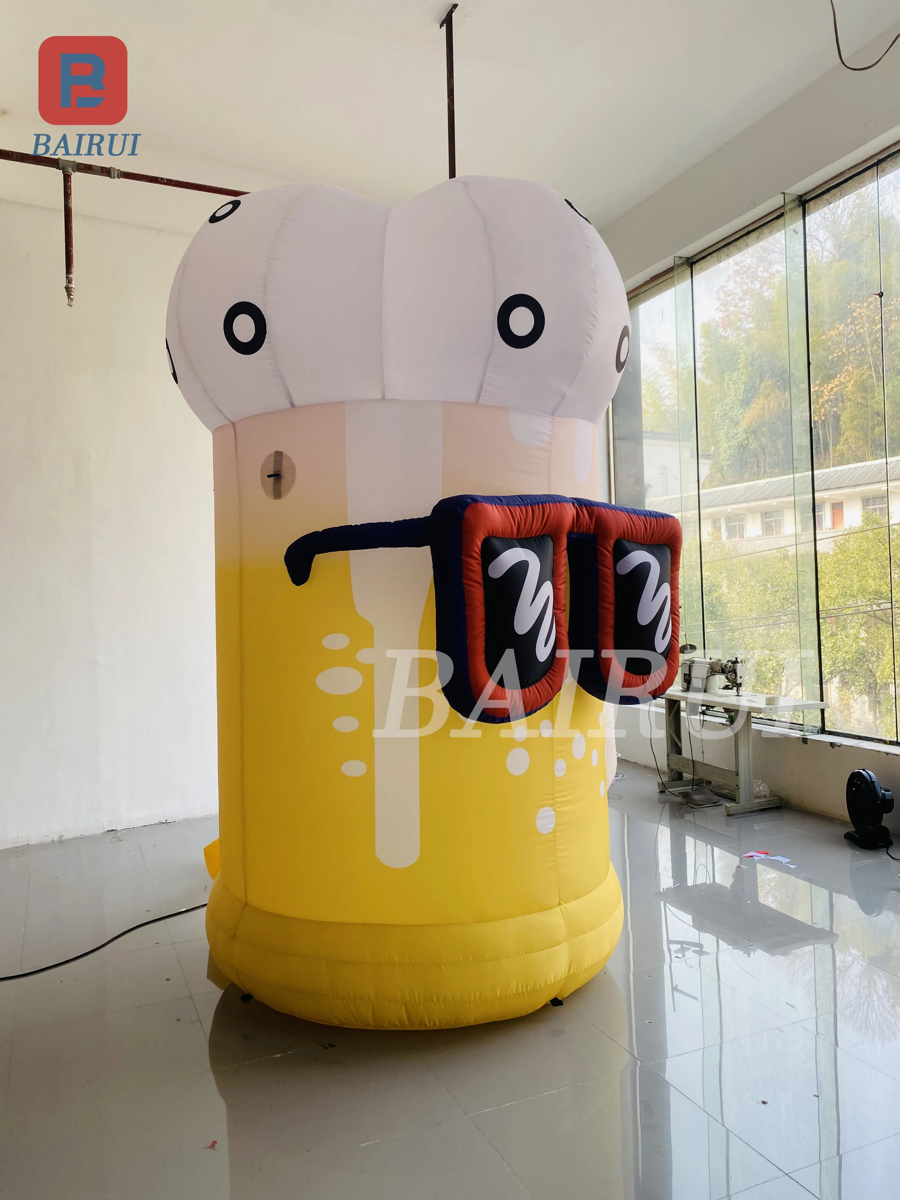 Giant inflatable beer mug model music festival activities exhibition advertisement decoration props can be customized size 4