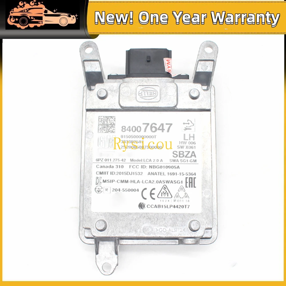Rear Bumper Radar Module 84007647=23173663=90923219 23173664 90923220 For Cadillac SRX XTS Buick Opel