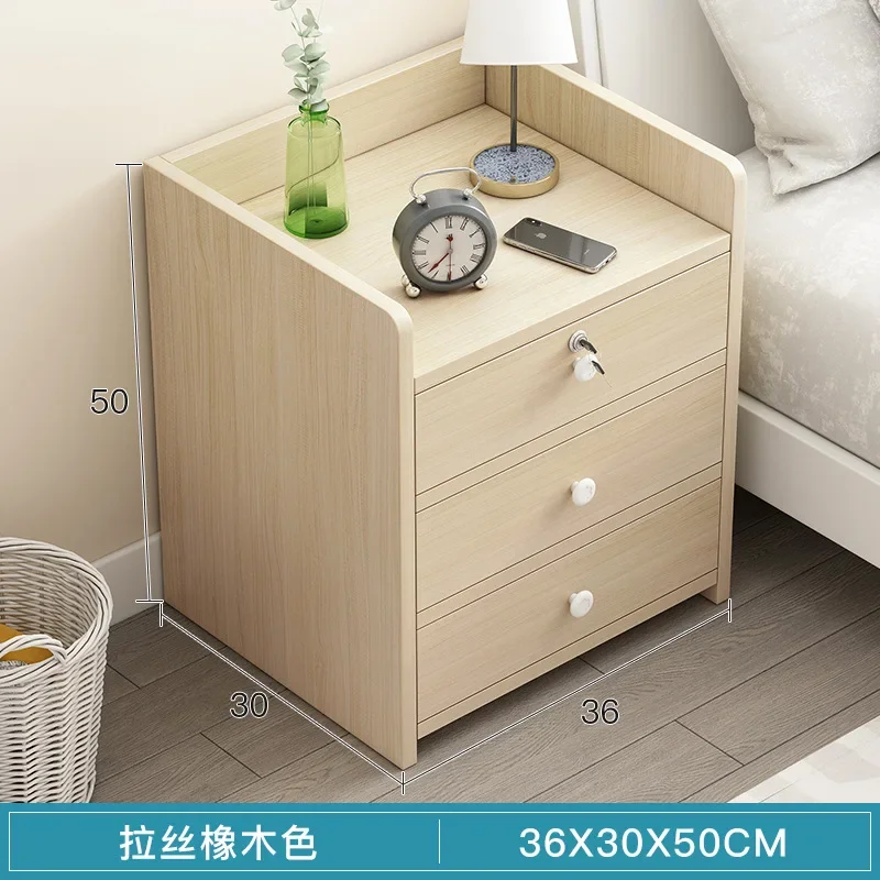 

2023 Year New Aoliviya Official New Bedside Table Simple Modern Simple Bedside Cabinet Mini Locker with Lock Home Bedroom Bedsid