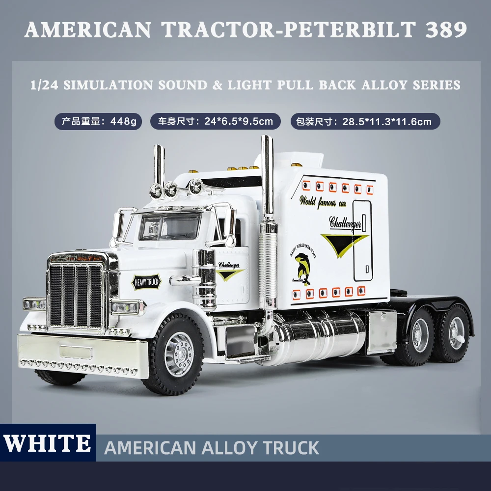 1:24 American Tractor Peterbilt 389 Collection Dekoracja