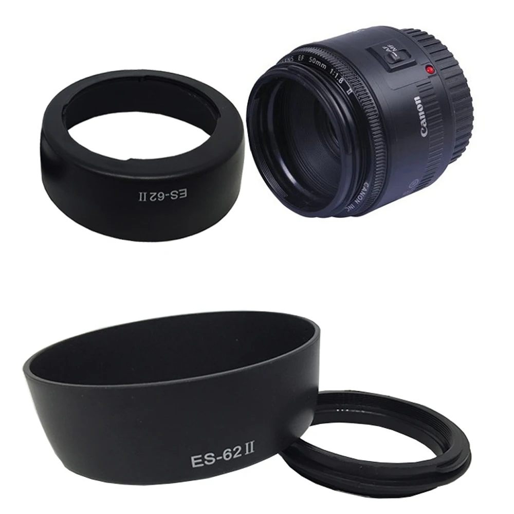 

Для Canon EOS EF 50 мм F/1,8 II ES62 объектив ES 62 байонетная бленда объектива камеры
