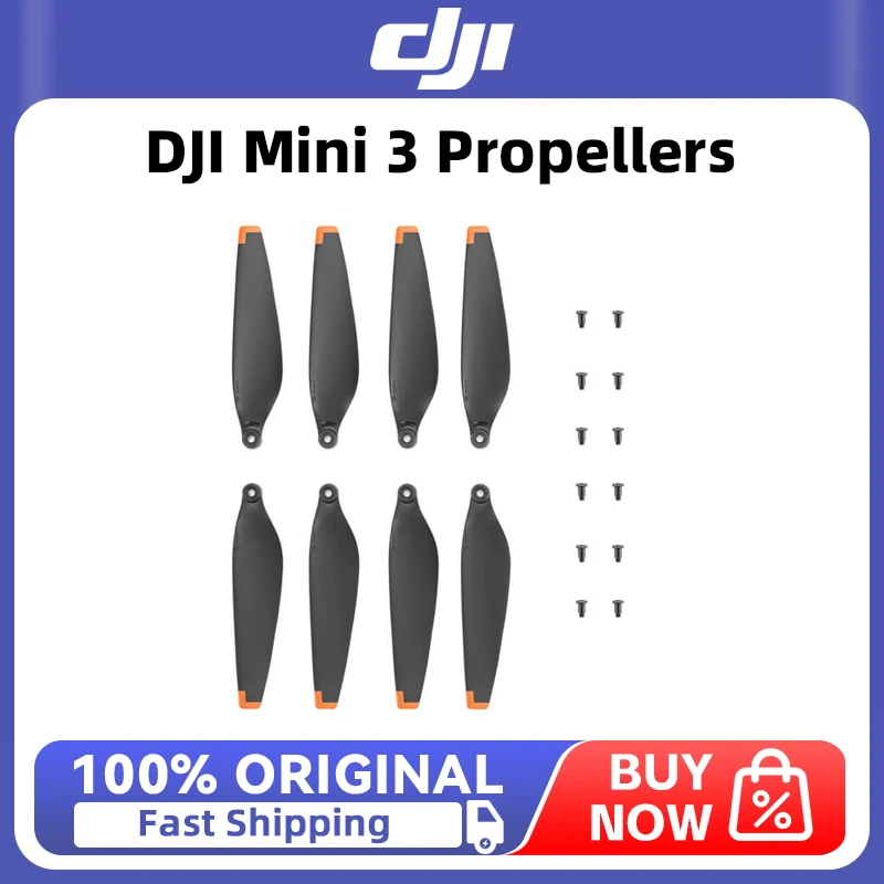 DJI Mini 3 Propellers Low Noise Precise Dynamic Balance Testing New Original Accessories drone propeller blades drone propeller drone propellers propeller replacement parts