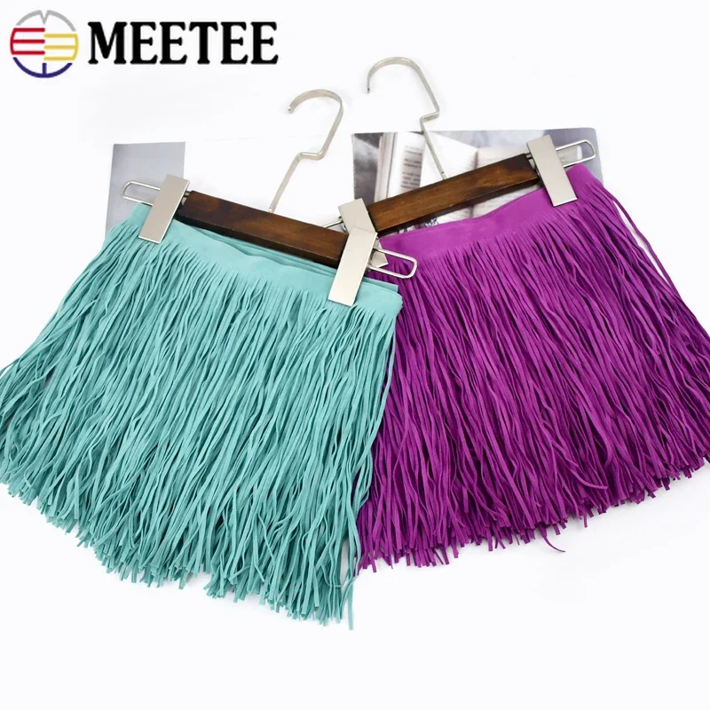 5Meters 10-30cm Suede Tassel Fringe Lace Trims Curtain Dress Tassels Ribbon Clothes Bag Decoration Sewing Accessories tassel fringe,tassel decoration,tassel accessories,tassel trim