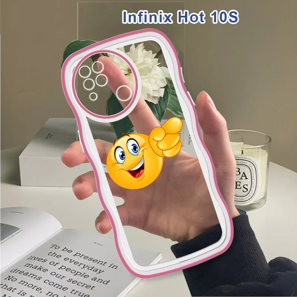 Custodie Per Infinix Hot 10S Nfc Hot 10 Play Hot 9 Wave Custodia Morbida In Silicone Memes Cover Posteriore Custodie Antiurto