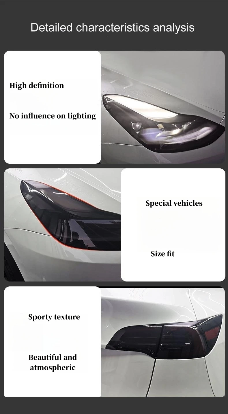 Рисунок 5 - Черная задняя фара из ТПУ для Tesla Model 3 Y