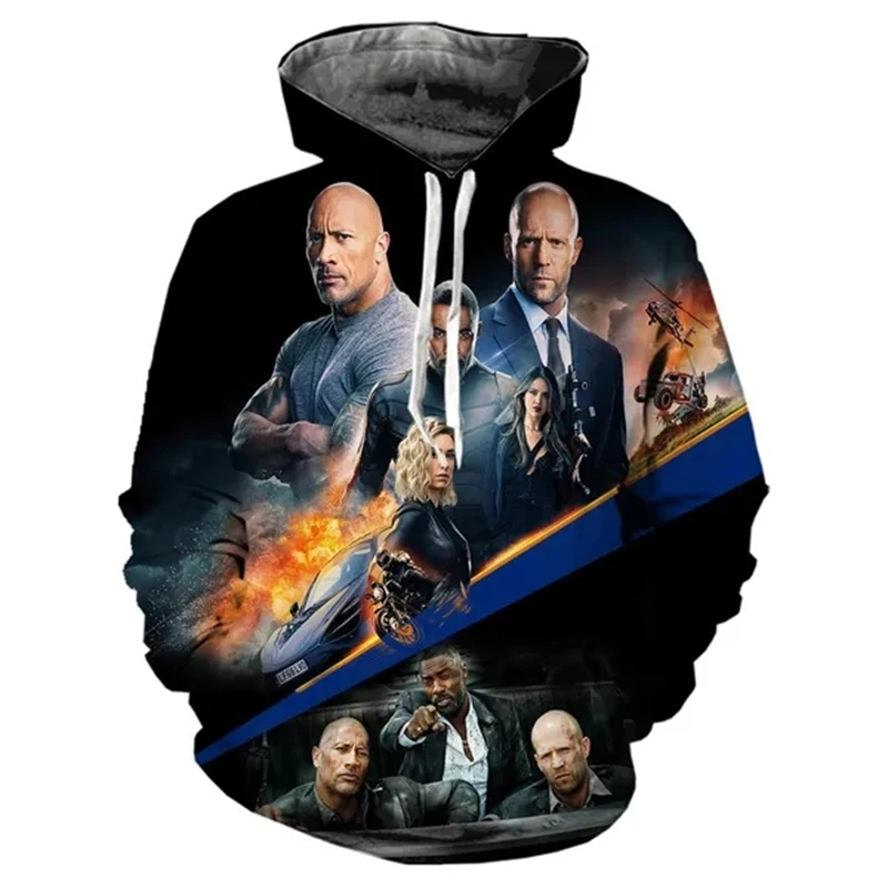 Fast And Furious 3D Print Hoodies Men Women Casual Streetwear Oversized Sweatshirts Hoodie Male Pullovers Tracksuit Man Clothing - Image 3
