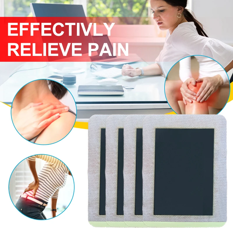 Joint Muscle Pain Relief Plaster 3Box Black Herb Paste pain relief cream,pain relief plaster