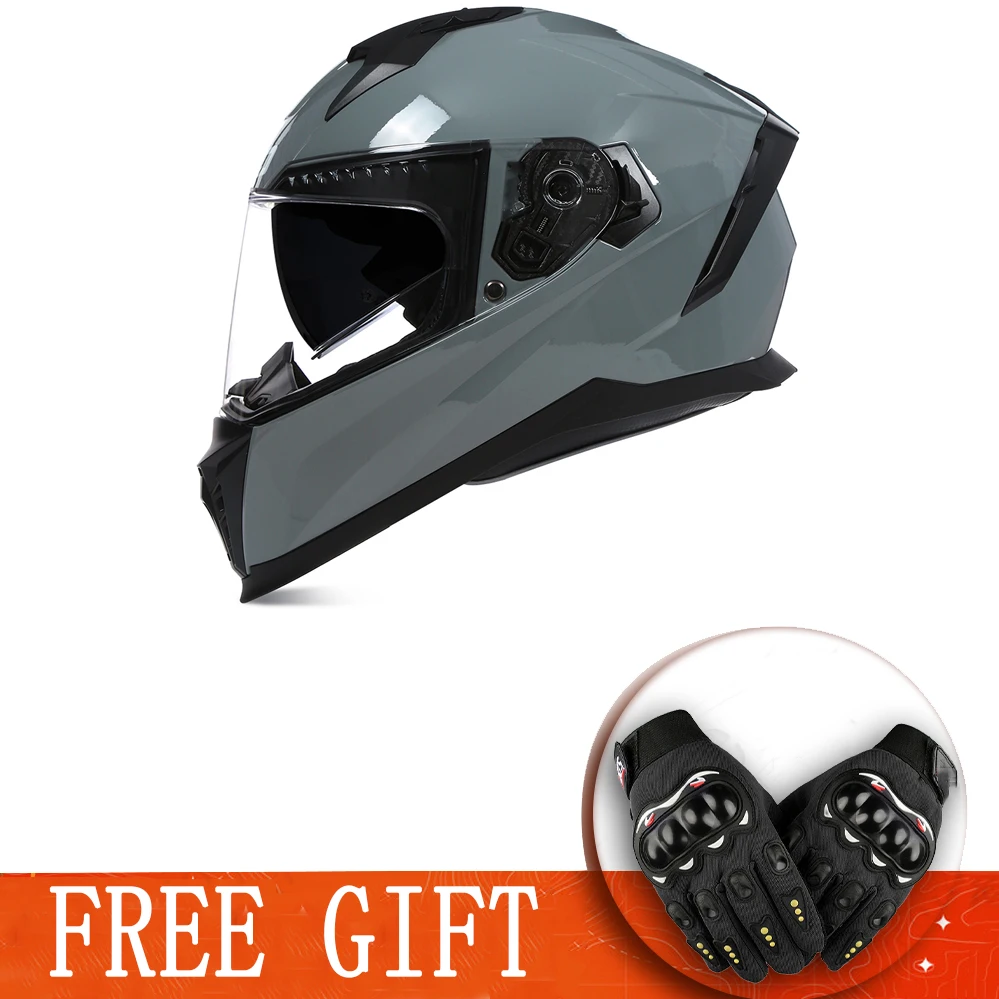 

Racing Vintage Cascos Para Moto Scorpion Helmet Cascos Moto Double Lens Helmet Full Face Motorcycle Casque Dot Ece Approved
