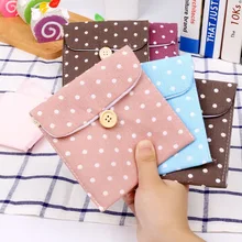 

Lovely Women Girl Flower Pattern Sanitary Pad Organizer Purse Napkin Towel Storage Bags Cosmetic Pouch Case Sanitary Napkin Bag