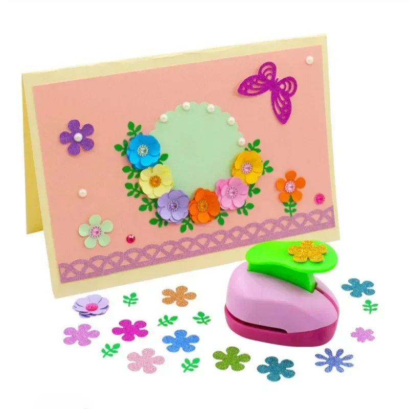 5*3*4.5cm Diy Paper Cut Eva Foam Maker Puncher Scrapbooking Labor Saving For Kid Hole Punch Embossing paper cutter,hole punching tools,paper craft punch,paper punch,embossing maker