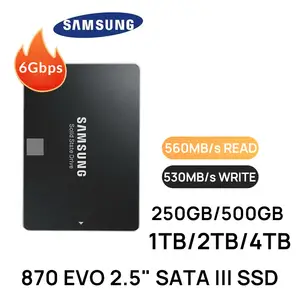 SAMSUNG SSD 500GB 870 EVO QVO 250G Internal Solid State Disk 1T 2T 4T HDD  Hard Drive 860 PRO SATA 3 2.5 for Laptop HDD Computer - AliExpress