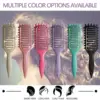 Curly Hair Brush Hollow out Curl Define Styling Brush Beard Comb Styling Detangling Brush Multi-purpose Home Styling Tools 6